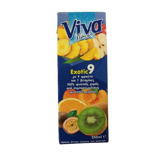 Viva Exotic 9 Φρούτα 250ml