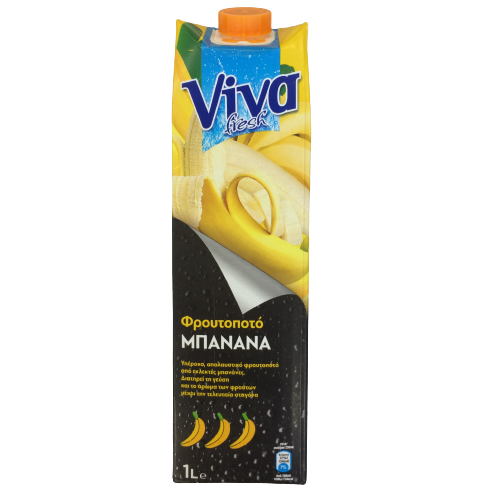 Viva Χυμός Μπανάνα 1lt