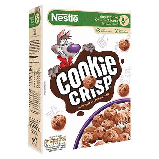 Cookie Crisp Δημητριακά 375gr