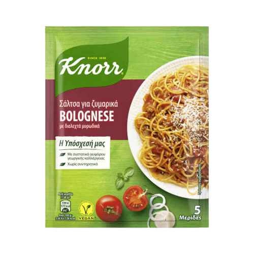Knorr Σάλτσα Μπολονέζ 3 Μερίδες 60gr