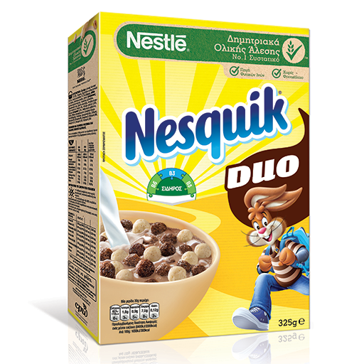 Nesquik Duo Δημητριακά 325gr