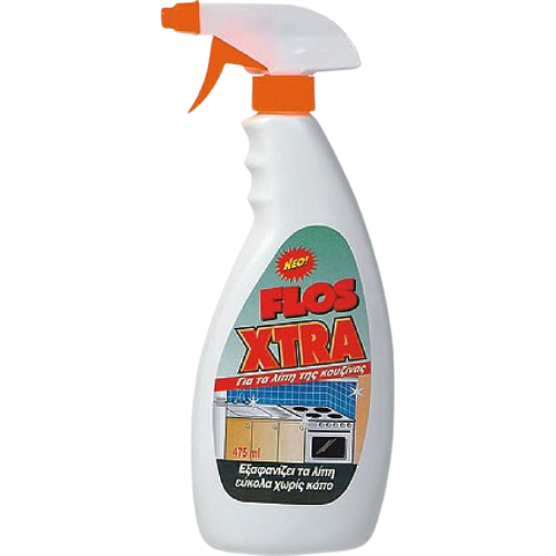 Flos Xtra Καθαριστικό Για Τα Λίπη Της Κουζίνας 475ml