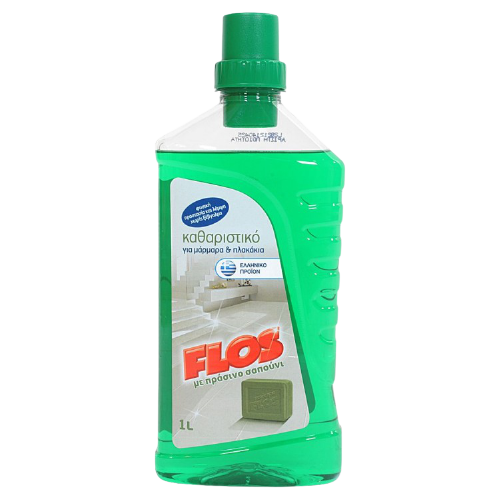 Flos Καθαριστικό Με Πράσινο Σαπούνι 1lt