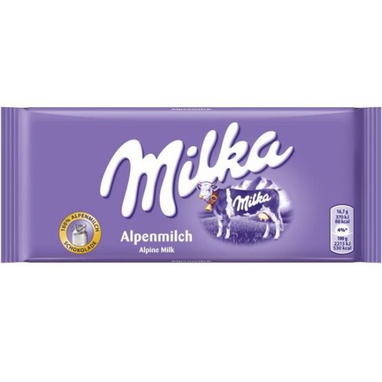 Milka Alpine Milk 100gr