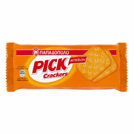 Pick Crackers Bacon 100gr