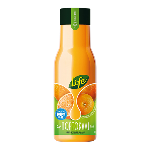 Life Χυμός Πορτοκάλι 1lt