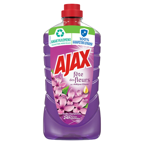 Ajax Υγρό Καθαριστικό Πατώματος Άνθη Παχαλιάς 1lt