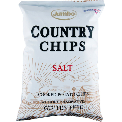 Jumbo Country Chips Με Αλάτι Χωρίς Γλουτένη 150gr