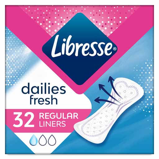 Libresse Dailies Fresh Regular Σερβιετάκια 32τμχ