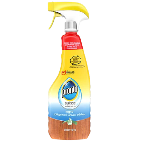 Pronto Spray Με Aloe Vera Καθαριστικό Ξύλινων Επίπλων 500ml