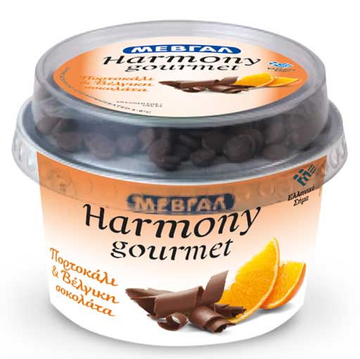 Harmony Gourmet Επιδόρπιο Πορτοκάλι Σοκολάτα 150gr