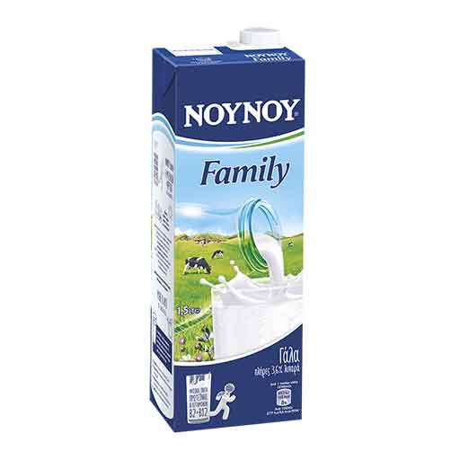 Νουνού Family Γάλα Πλήρες 1,5lt
