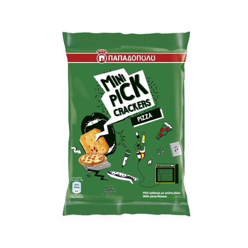 Mini Pick Crackers Pizza 90gr 1