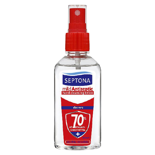 Septona Mild Antiseptic Lotion 70% Οινόπνευμα 80ml