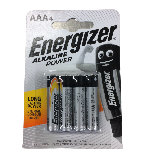 Energizer Μπαταρίες Alcaline AAA 4τμχ