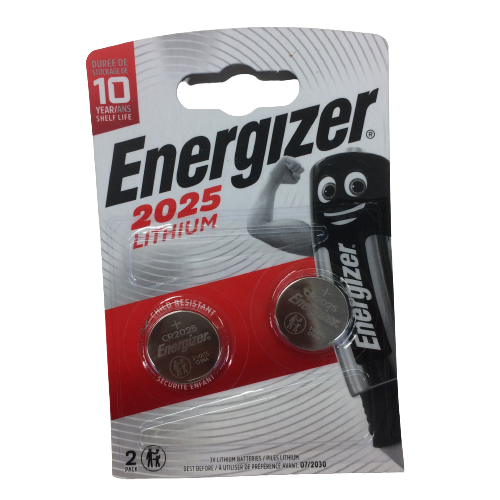 Energizer Μπαταρίες CR2025 Lithium 2τμχ