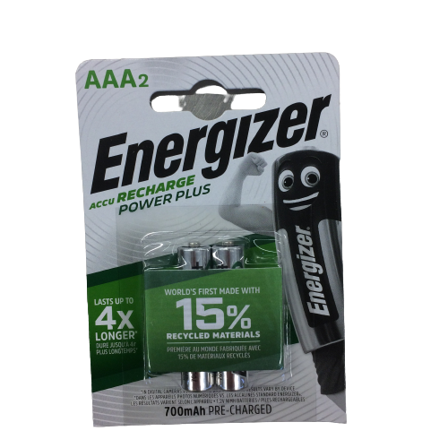 Energizer Μπαταρίες Power Plus Recharge AAA 2τμχ