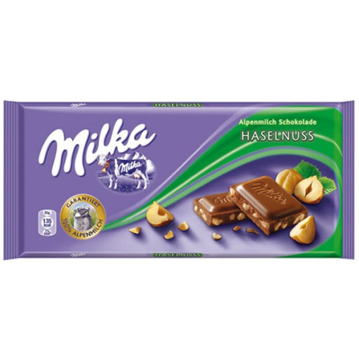 Milka Whole Hazelnuts 100gr
