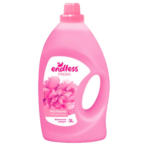 Endless Μαλακτικό Ρούχων Ροζ Παιώνια 3Lt
