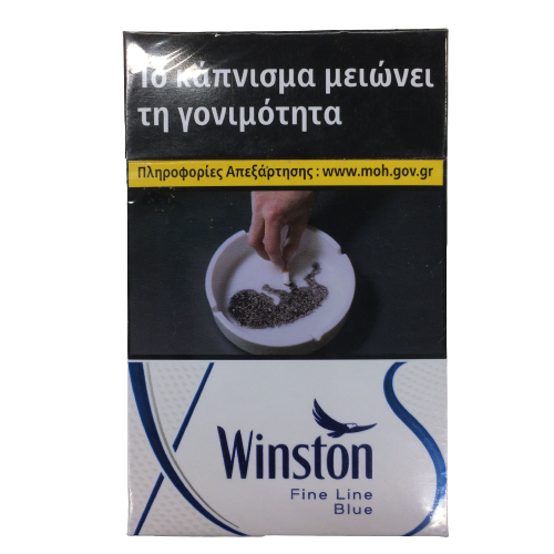 Winston Fine Line Blue 20τμχ