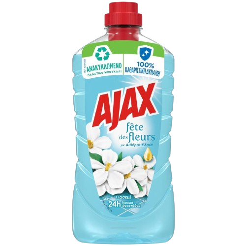 Ajax Υγρό Καθαριστικό Πατώματος Γιασεμί 1Lt