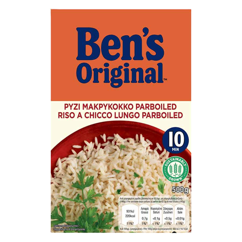 Ben's Original Ρύζι Μακρύκοκκο 10' 500gr
