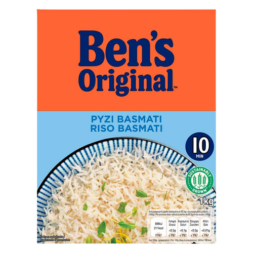 Uncle Ben’s Ρύζι Basmati 10′ 500gr
