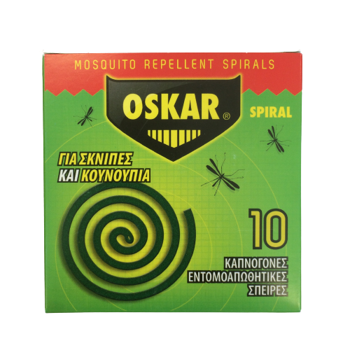 Oskar Spiral Για Μύγες & Κουνούπια 10τμχ