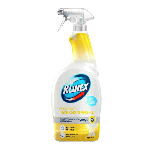 Klinex Hygiene Σπρέυ Γενικής Χρήσης Λεμόνι 750ml