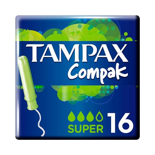 Tampax Compak Super 16τμχ