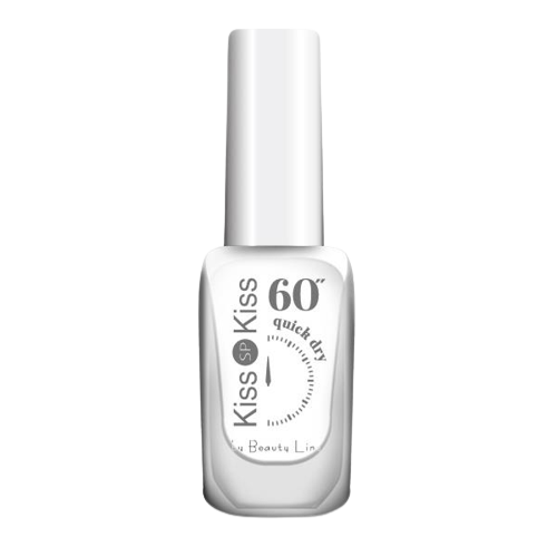 Beauty Line Βερνίκι Νυχιών Kiss Kiss 60' Quick Dry No302 French White