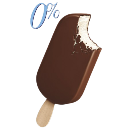 Algida Παγωτό Ξυλάκι με Γεύση Βανίλια Χωρίς Προσθήκη Ζάχαρης 0% 115ml