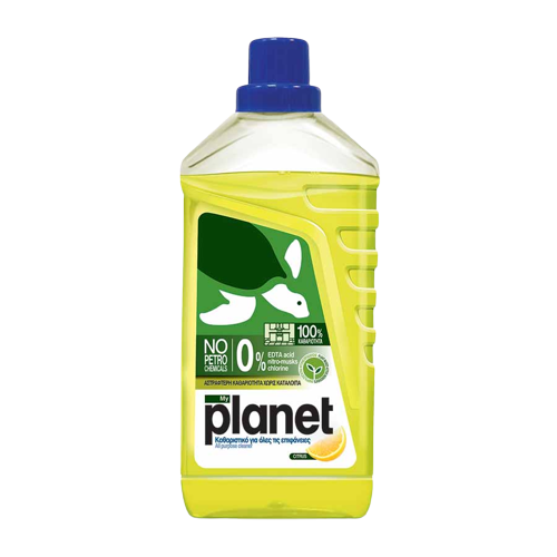 Planet Υγρό Γενικού Καθαρισμού Κίτρο 1Lt
