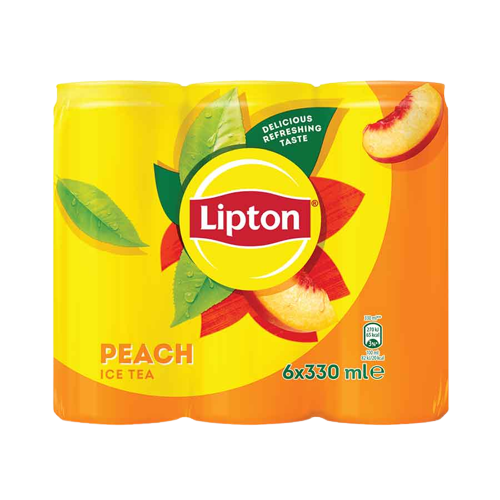 Lipton Ice Tea Ροδάκινο 6x330ml