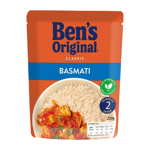 Ben’s Original Μπασμάτι Ρύζι 2′ 250gr