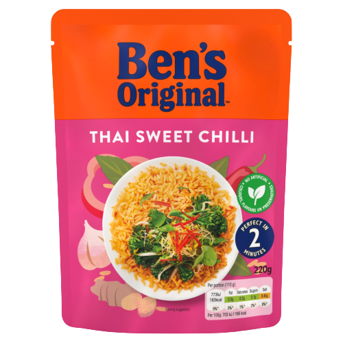 Ben's Original Ταϊλανδέζικο Ρύζι 2' 220gr