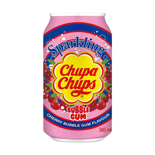 Chupa Chups Sparkling Mε Γεύση Bubble Gum 345ml