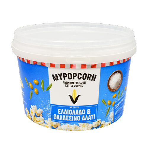 Mypopcorn Ποπ Κορν Ελαιόλαδο & Θαλασσινό Αλάτι 200gr