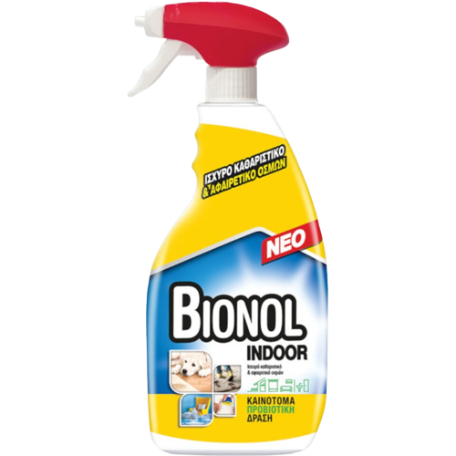 Bionol Indoor Ισχυρό Καθαριστικό Spray 700ml